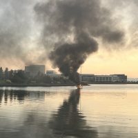 Oyster cove fire