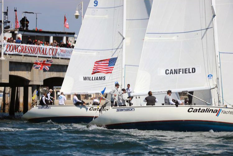 Williams and Canfield in Catalina 37s