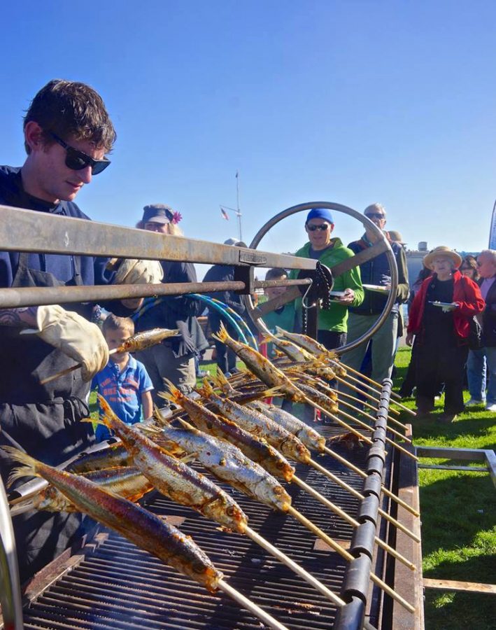 It's Herring Festival Time At Cass Gidley Marina, Sausalito