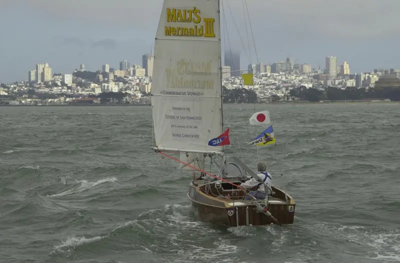 Kenichi Horie to Solo Sail San Francisco to Japan Again at Age 83