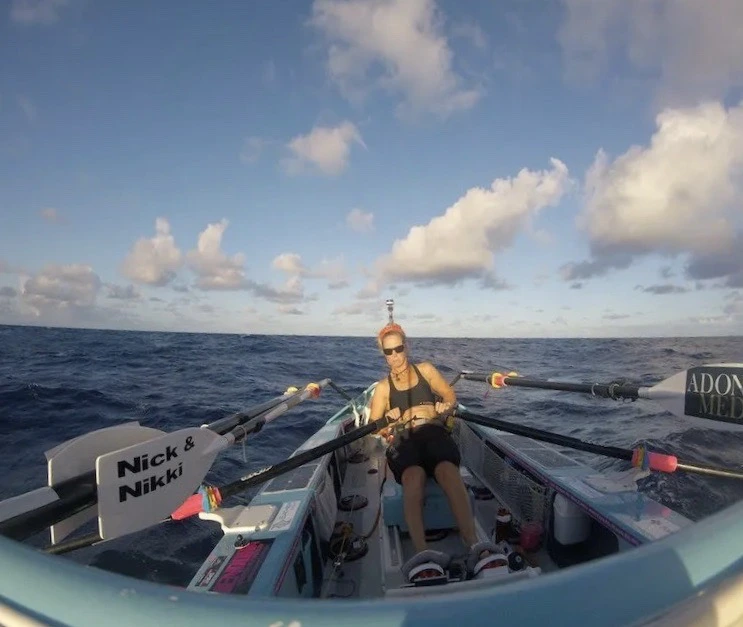 Michelle Lee Sets Pacific Ocean Solo Rowing Record