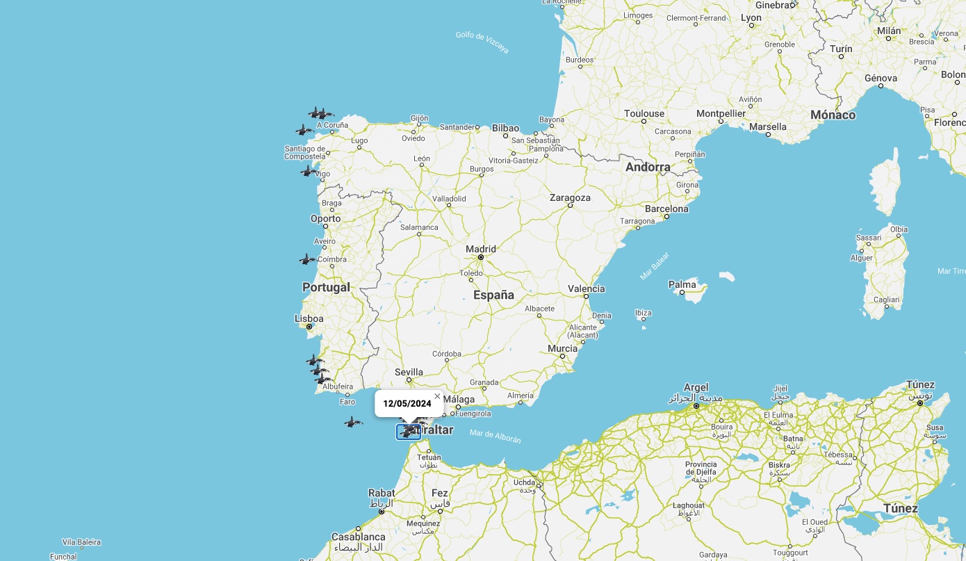 Orca Map_GTOA website