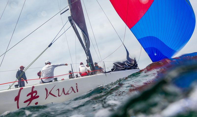 The CYC IC37 Kuai racing in the national championship. Now sailing for Resolute Cup.