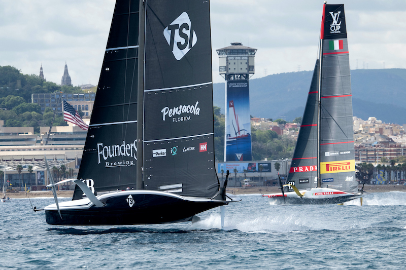 Luna Rossa Prada Pirelli Defeats American Magic to Race In America's